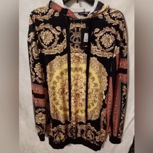 Fashion Nova Hooded dress - small